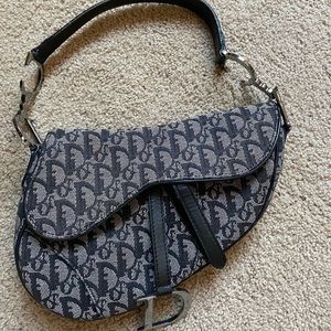 Christian Dior vintage saddle bag